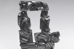 Flavie-Van-Der-Stigghel-Porte-terre-cuite-emaillee-h.-30-x-24-cm-2011_